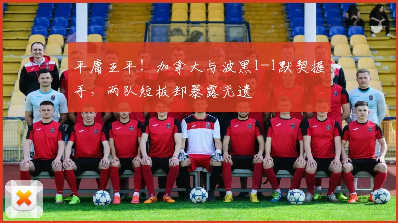 平庸互平！加拿大与波黑1-1默契握手，两队短板却暴露无遗